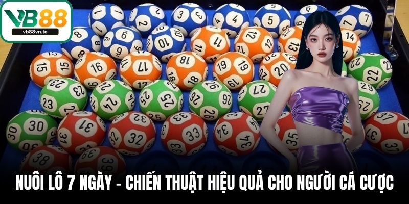 Nuôi Lô 7 Ngày – Chiến Thuật Hiệu Quả Cho Người Cá Cược 1 Nuôi lô 7 ngày